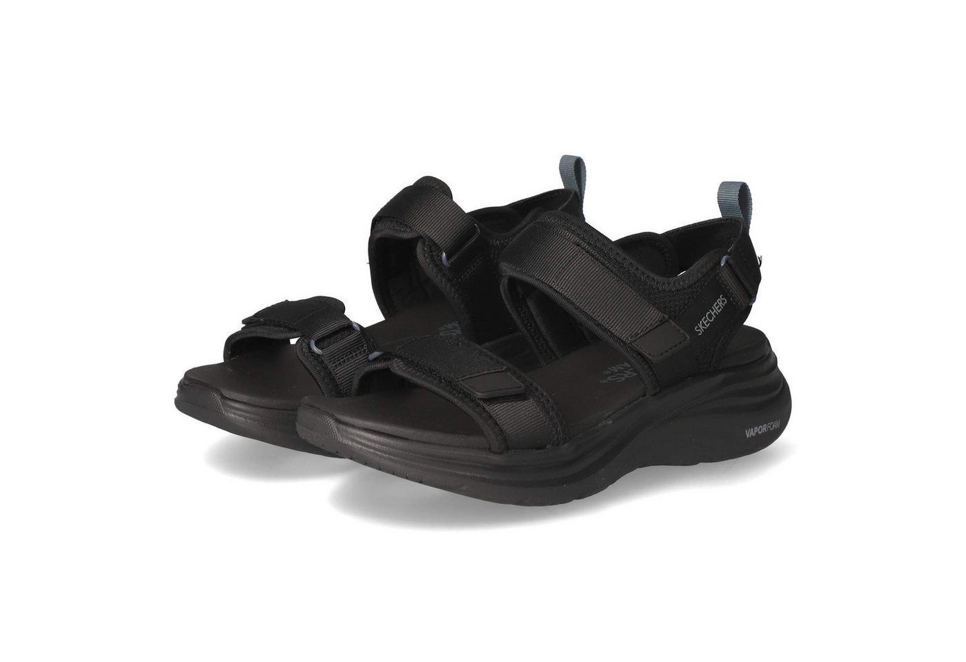 Skechers 120009 BBK Damen Textil schwarz Sandalette