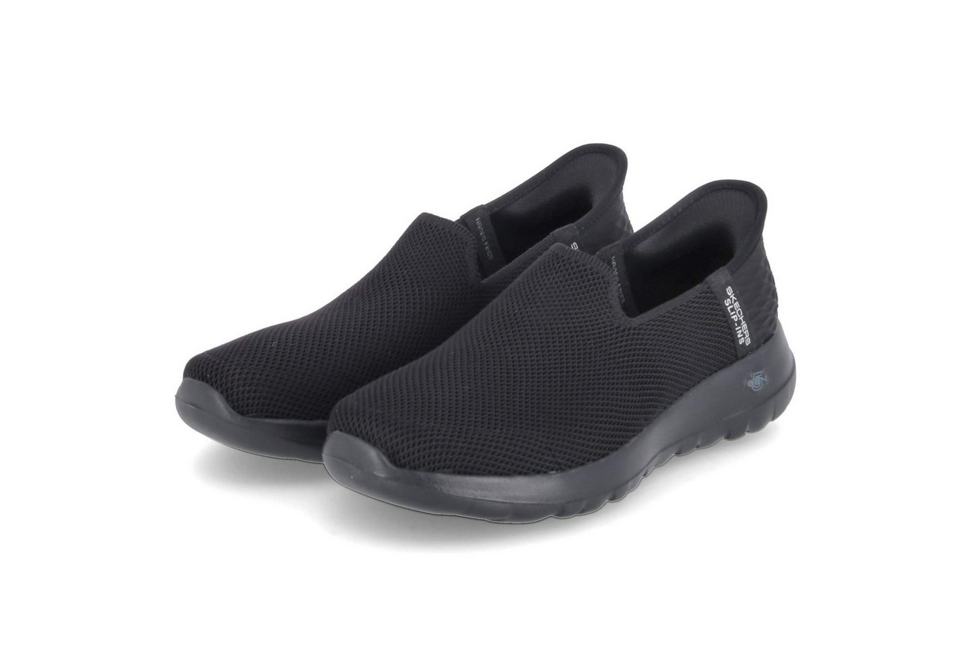 Skechers 124641 BBK Damen Textil black Slipper