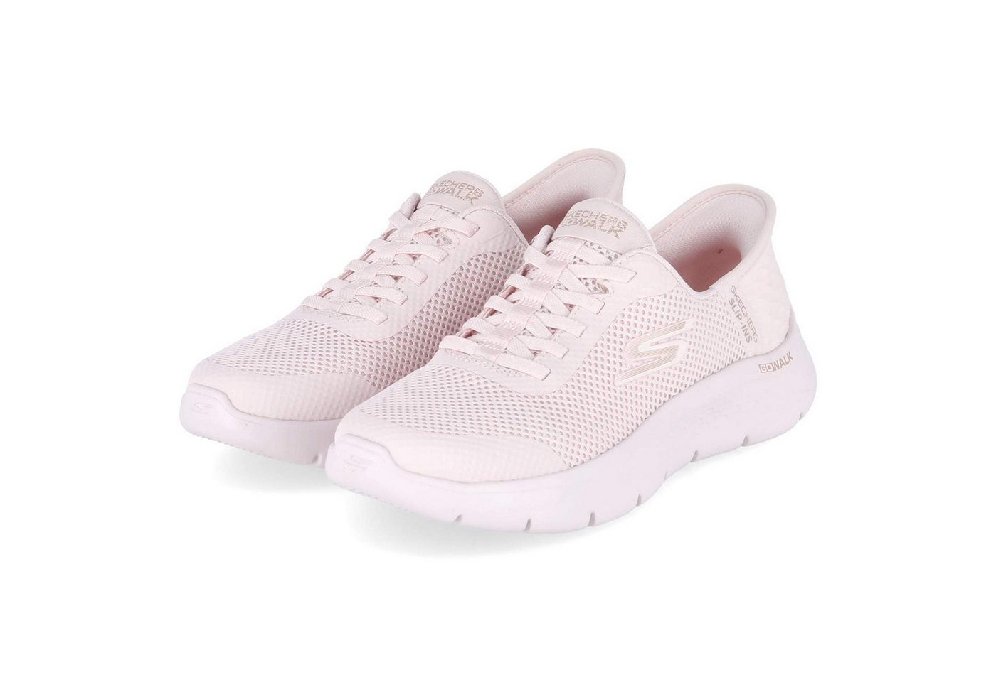 Skechers 124836 LTPK Damen Textil & Synthetik pink Schnürschuh