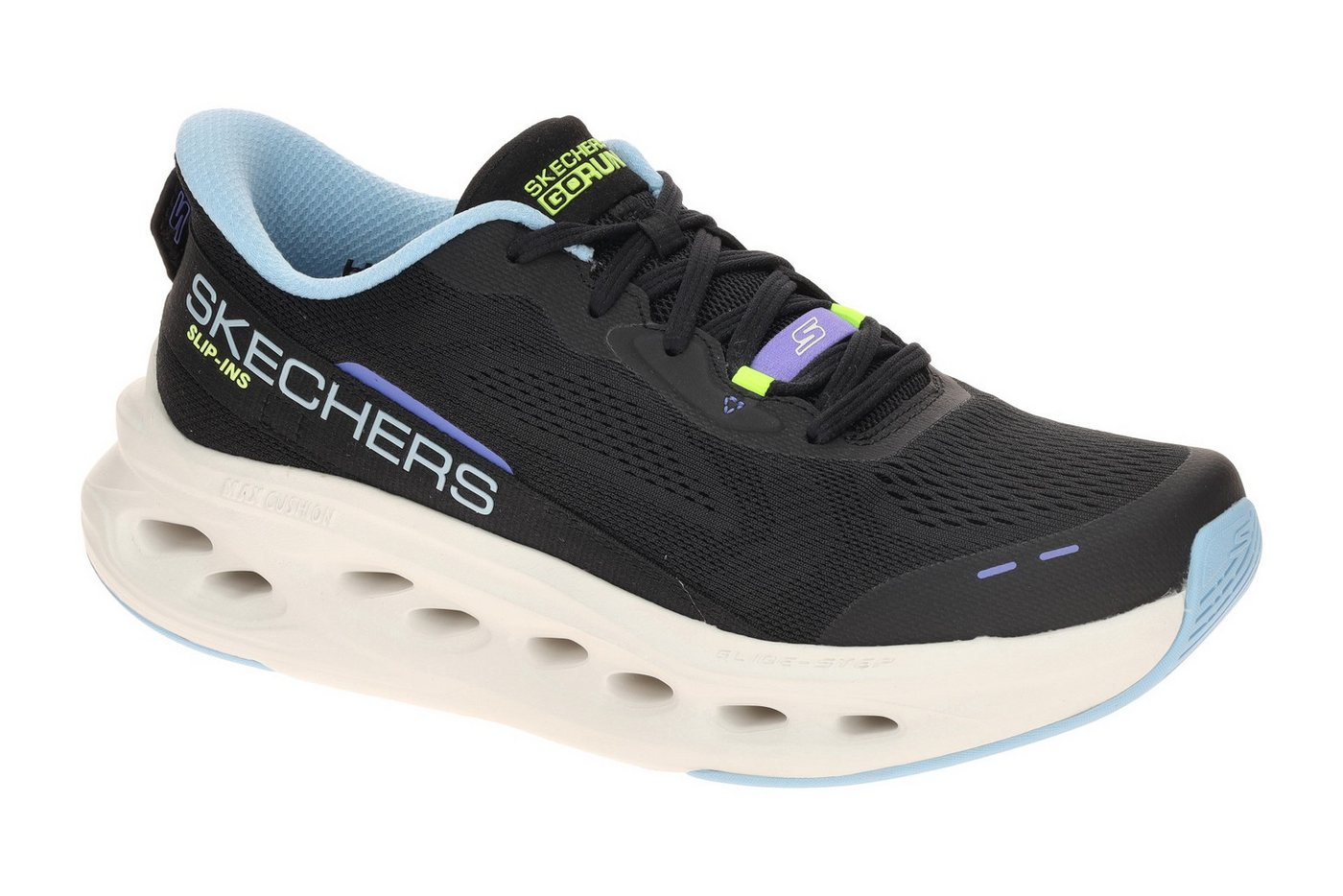 Skechers 129400 BKBL Schnürschuh