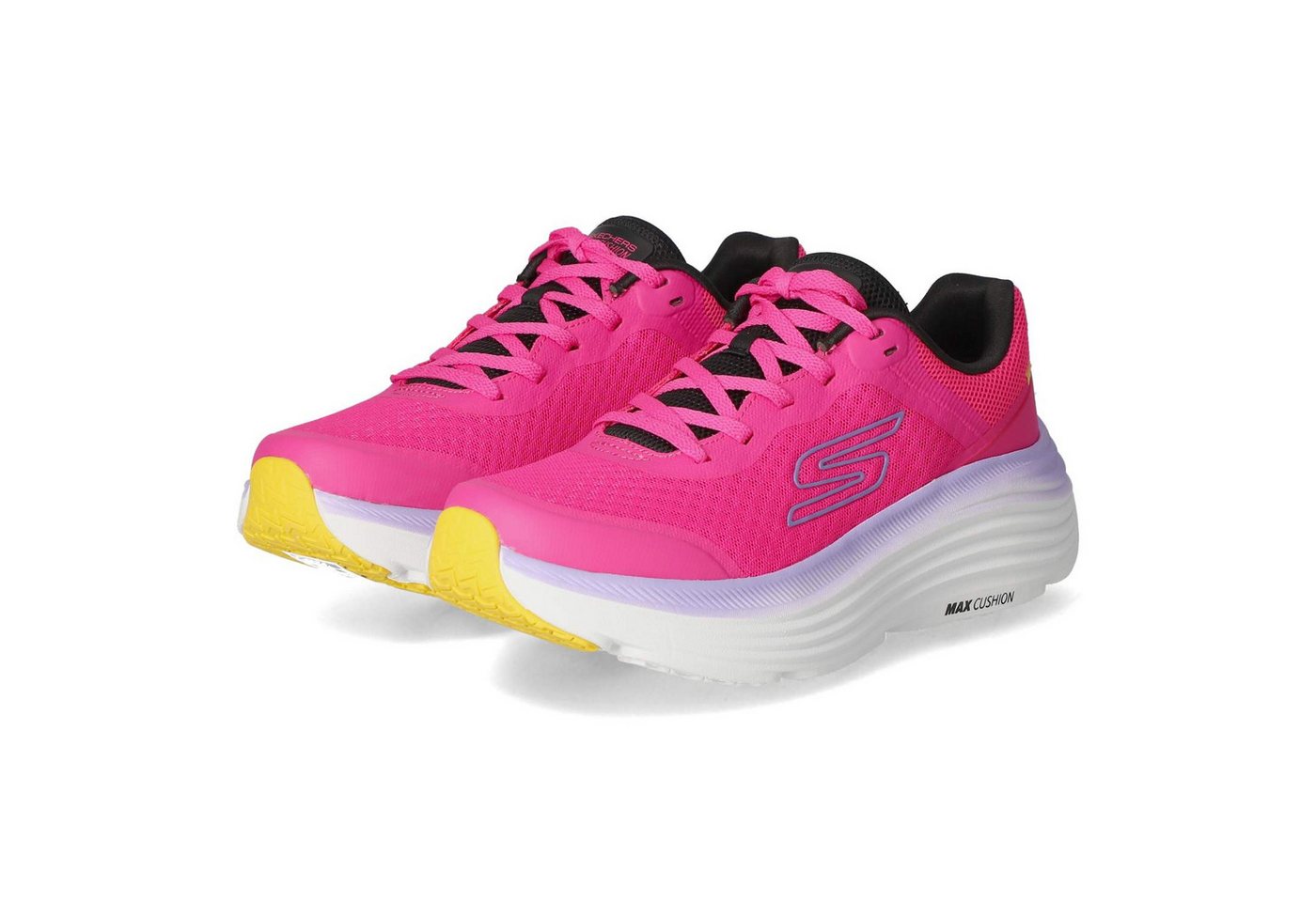 Skechers 129470 RAS Damen Textil & Synthetik pink Schnürschuh
