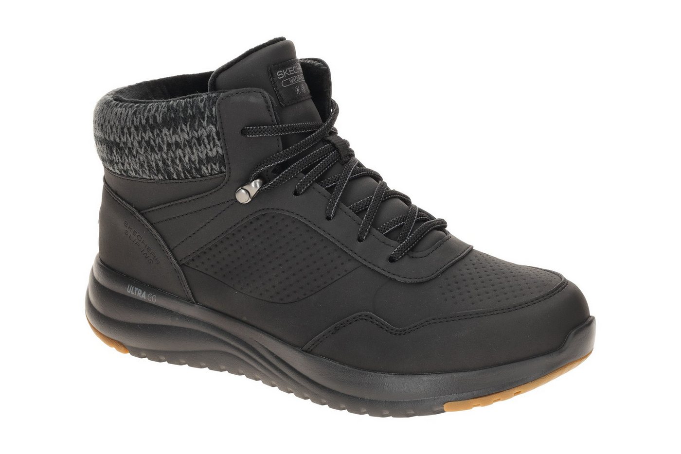 Skechers 144739 BKGY Schnürschuh