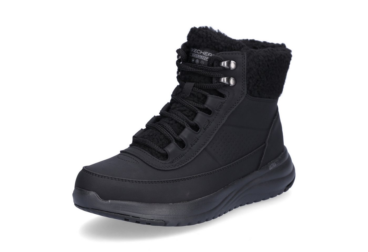 Skechers Damen Schnürboot On-The-Go Stellar Alpine Adventure schwarz Schnürboots