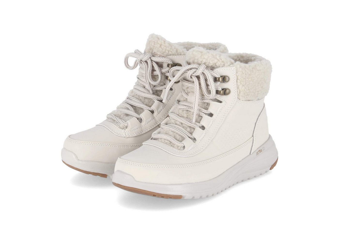 Skechers 144756 NAT Damen Textil & Synthetik beige Winterstiefel