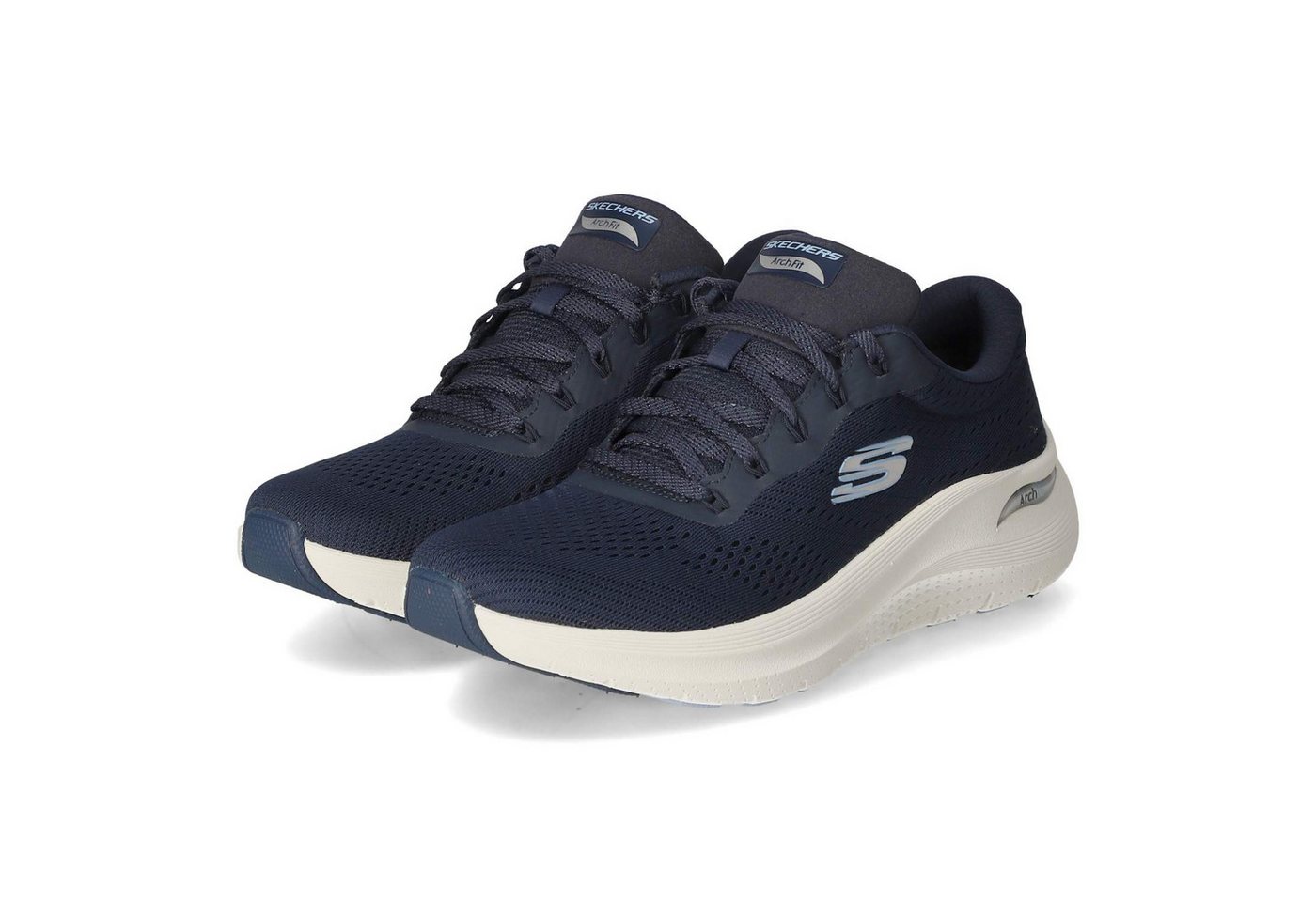 Skechers 150051 NVY Damen Textil blau Schnürschuh