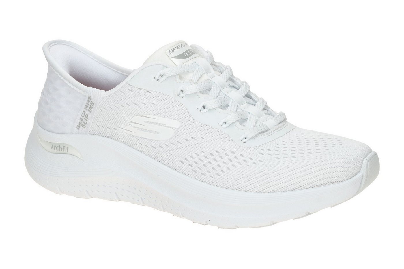 Skechers 150066 WHT Schnürschuh