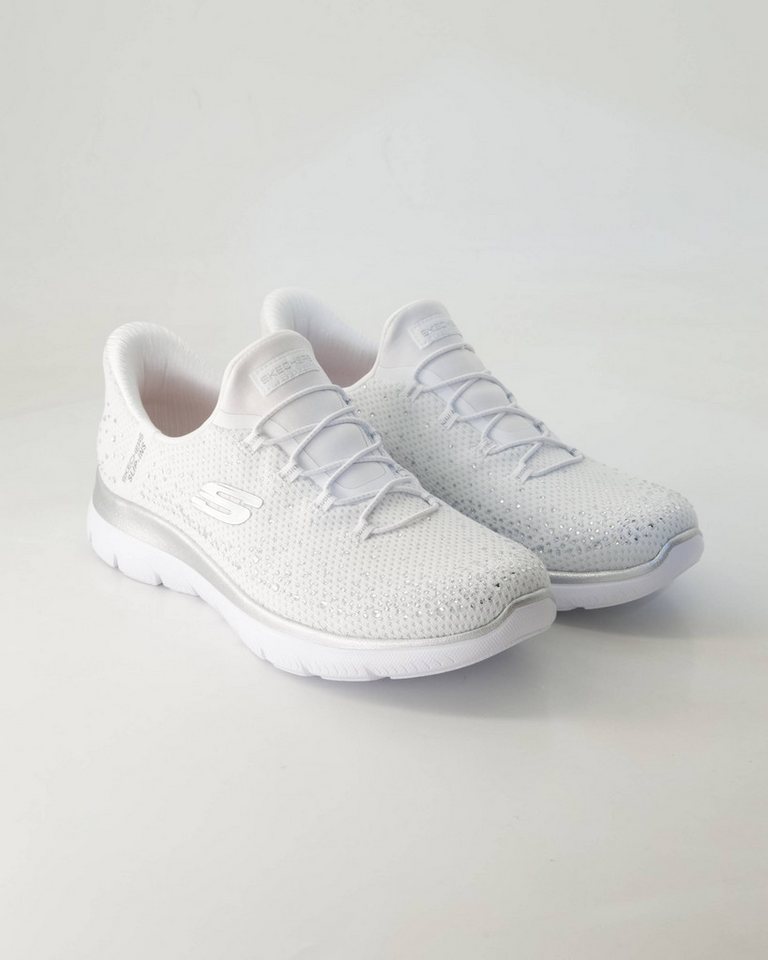 Skechers 150273 Slip-On Sneaker Obermaterial: Textil und Sonstiges Material