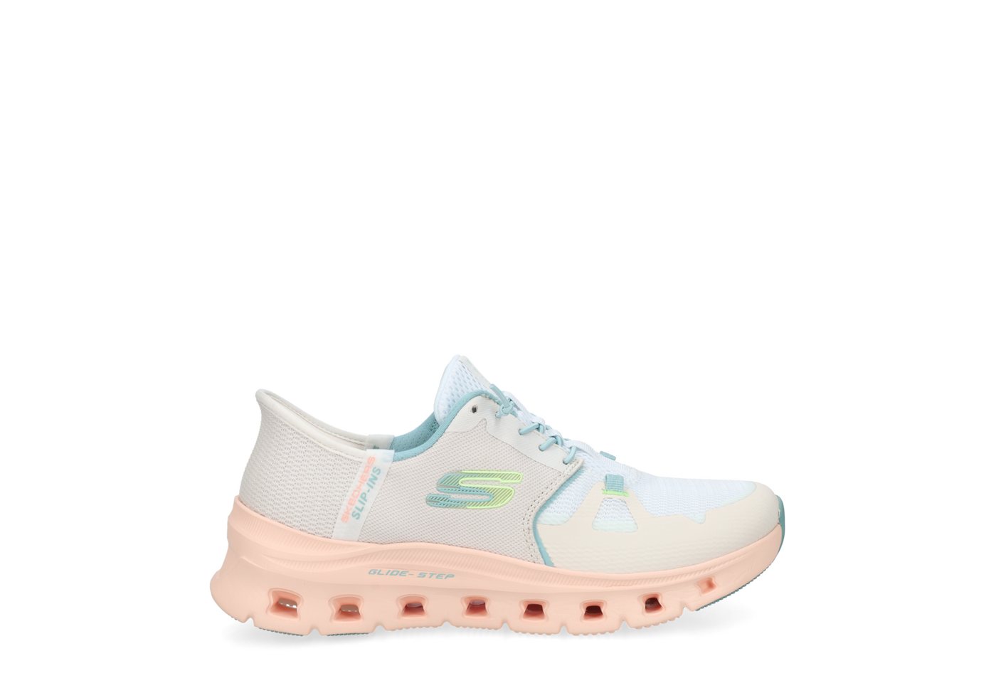 Skechers 150420 LAV GLIDE STEP, Sneaker, Weiß / Lila, Damen Sneaker