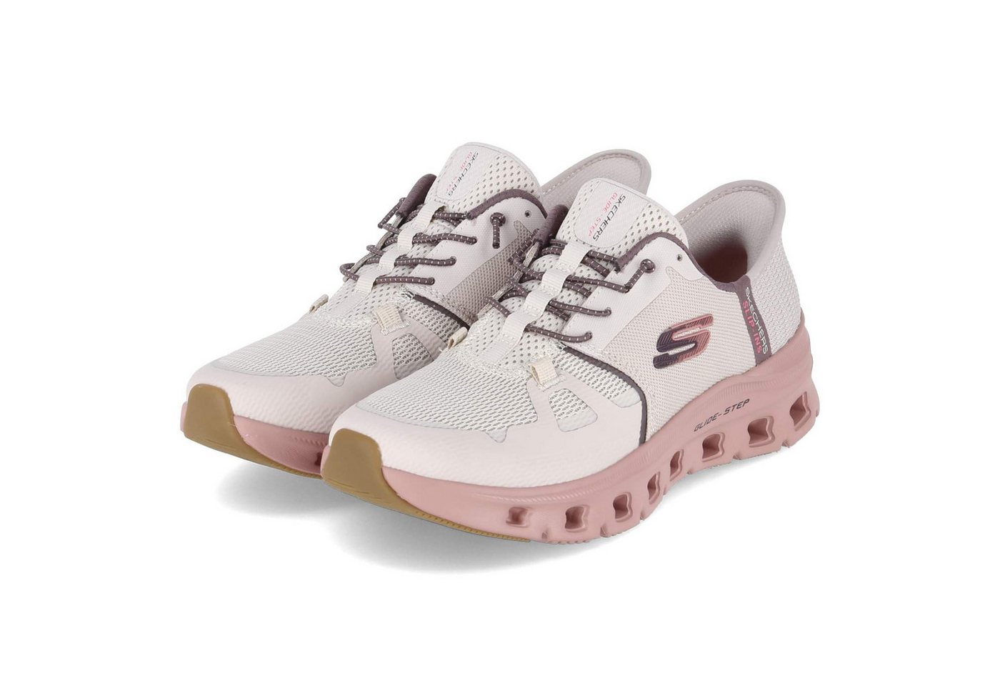 Skechers 150420 TPMT Damen Textil & Synthetik beige Schnürschuh