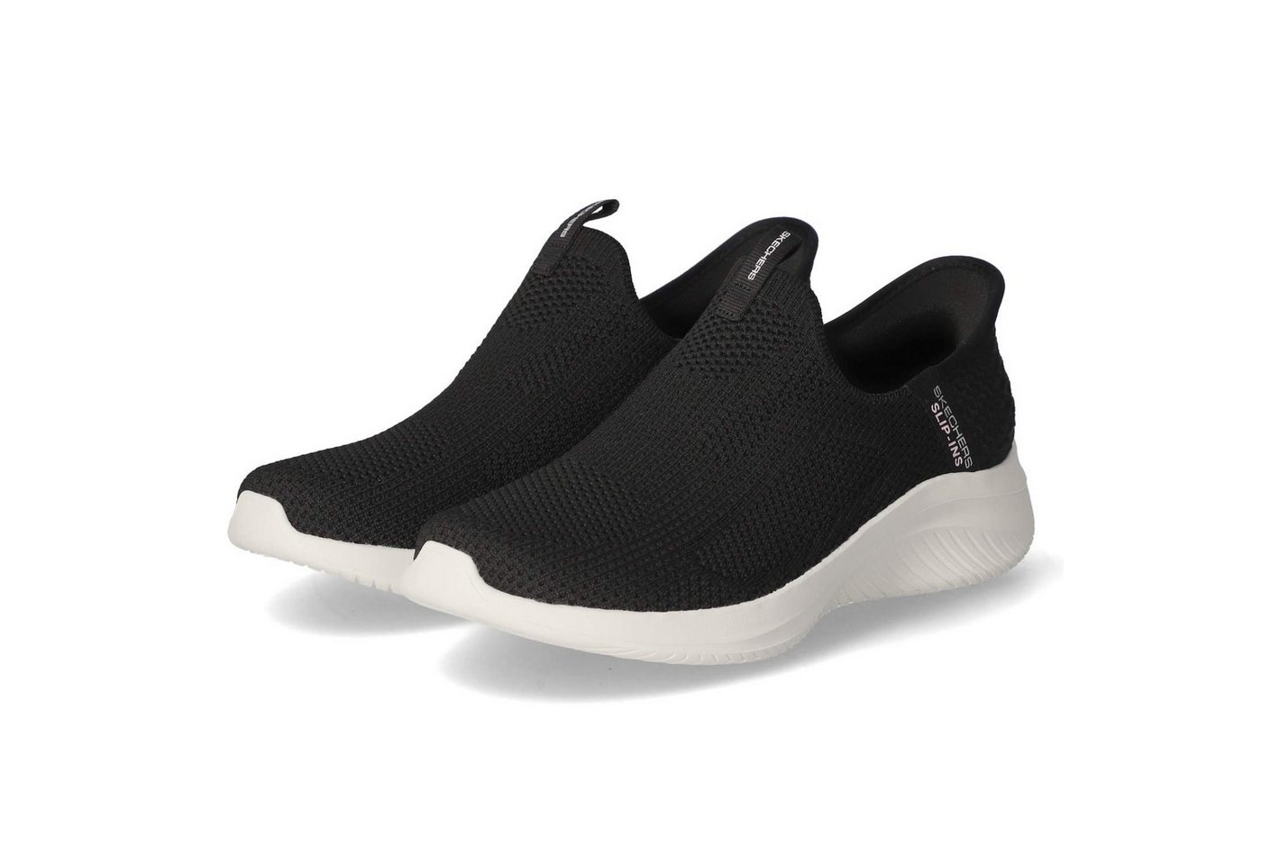 Skechers 150450 BLK Damen Textil schwarz Slipper