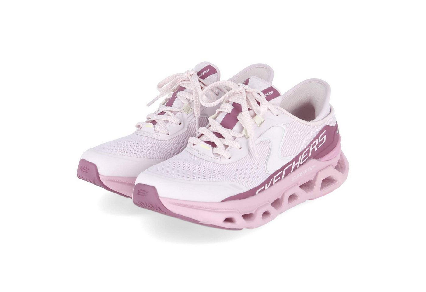 Skechers 150510 LTPK Damen Textil & Synthetik pink Schnürschuh
