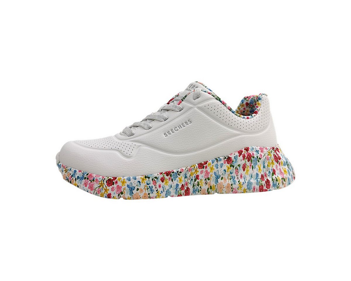 Skechers sportlicher Schnürer Schnürschuh (weiß)