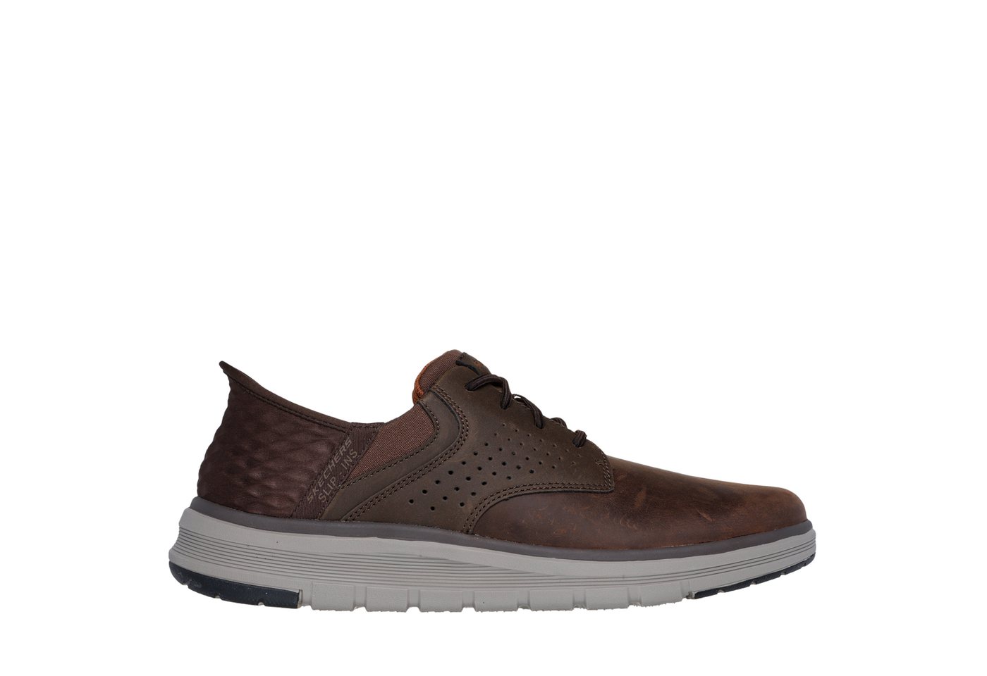 Skechers 205249 COC ORELL, Schnürschuhe, Braun, Herren Schnürschuh