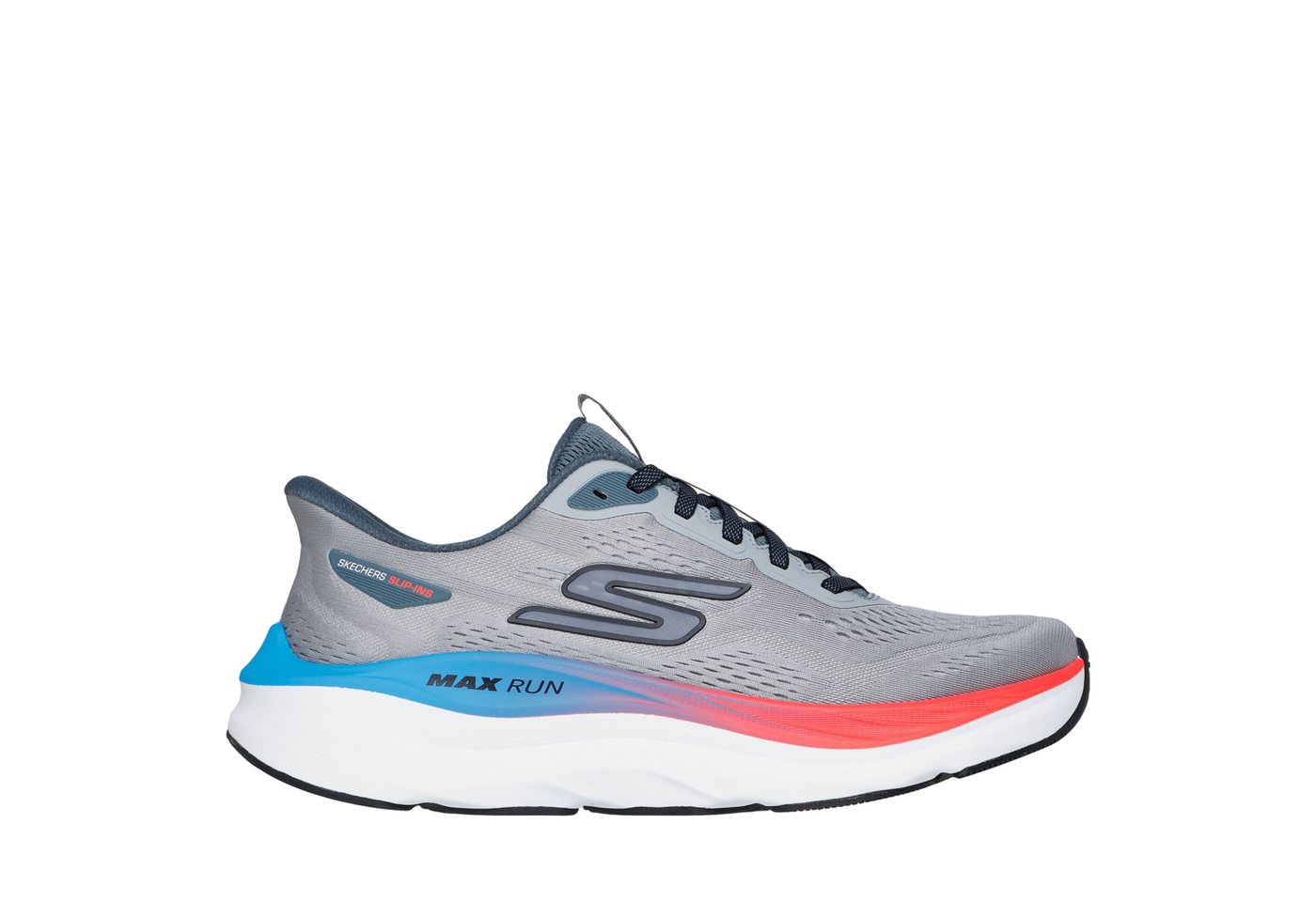 Skechers 221000 GYMT MAX RUN, Sneaker, Grau, Herren Sneaker