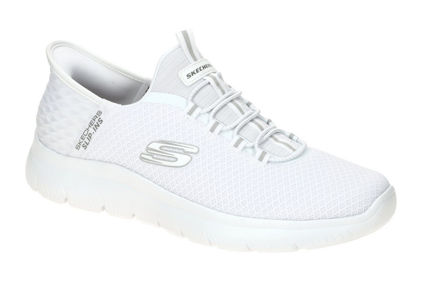 Skechers 232457 WHT Slipper