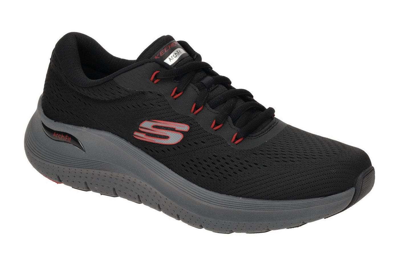 Skechers 232700 BKRD Schnürschuh