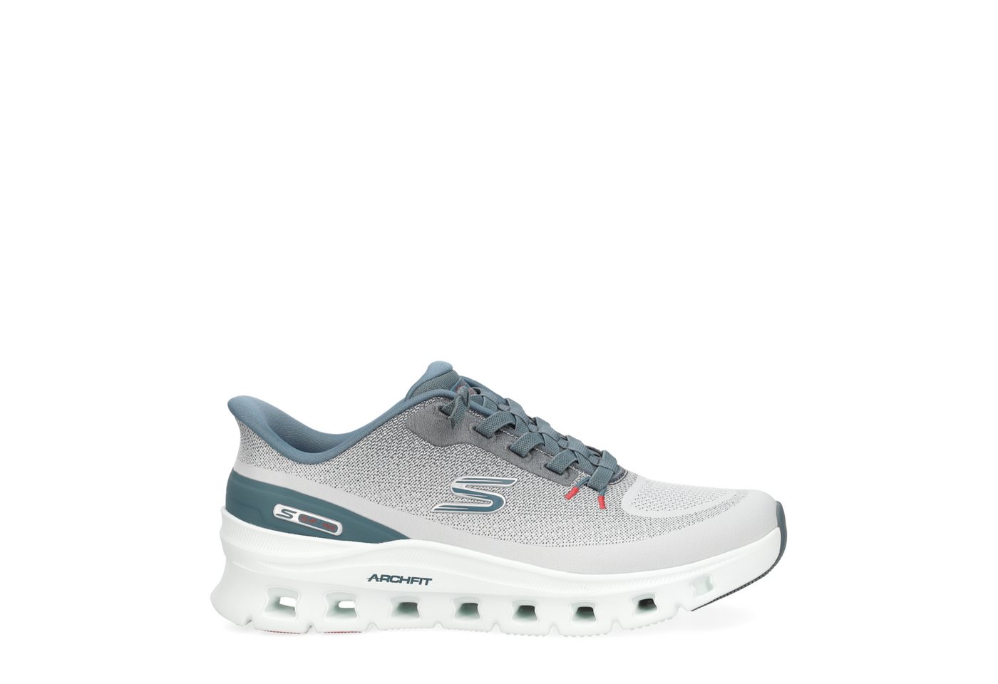 Skechers 233110 LGBL ARCH FIT GLIDE, Sneaker, Grau, kombiniert, Herren Sneaker