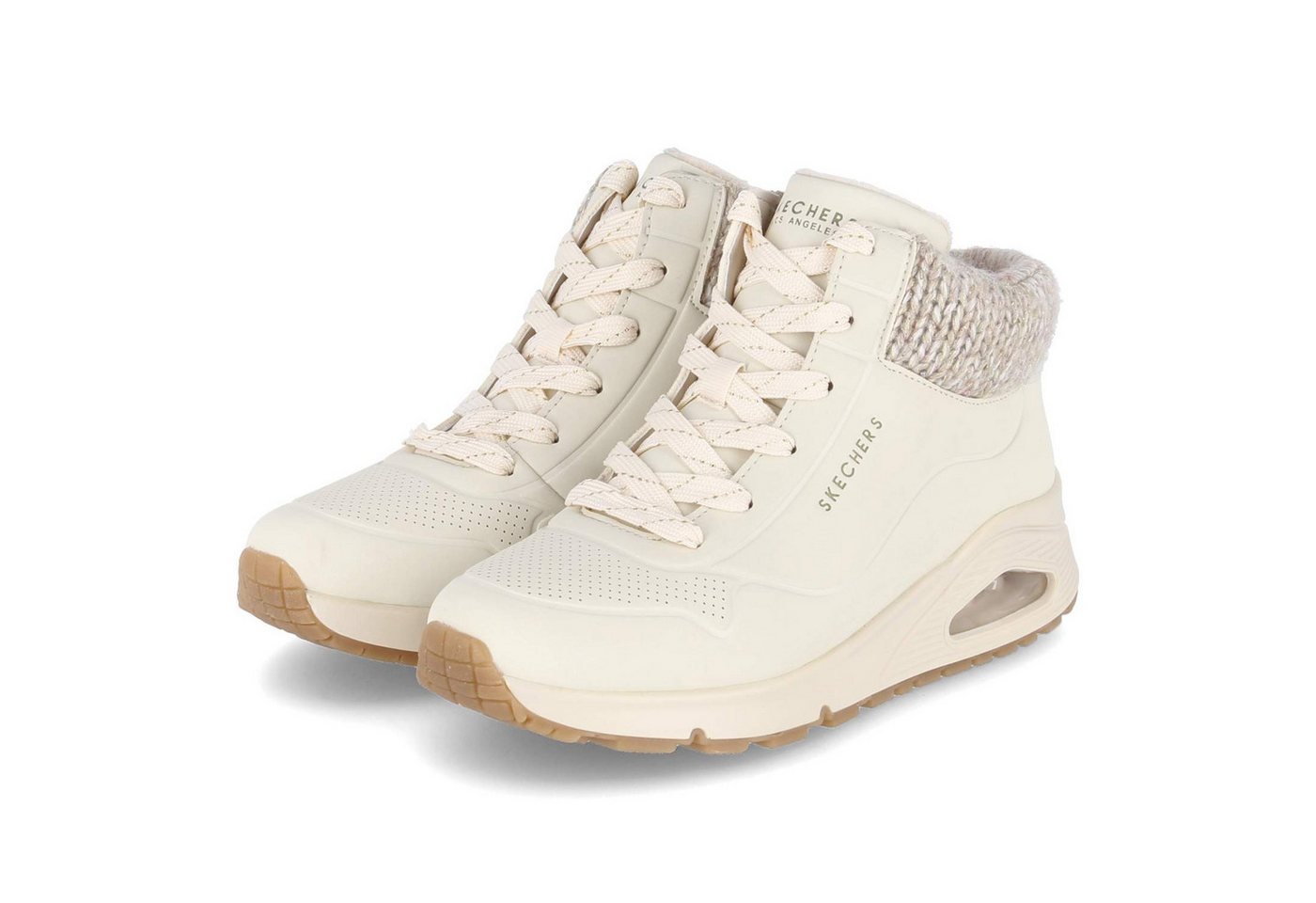 Skechers 310566L NAT Mädchen Synthetik beige Schnürschuh