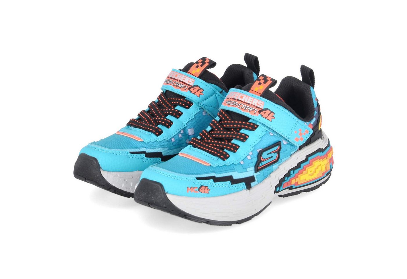Skechers 402160L TQBK Jungen Textil & Synthetik beige Slipper