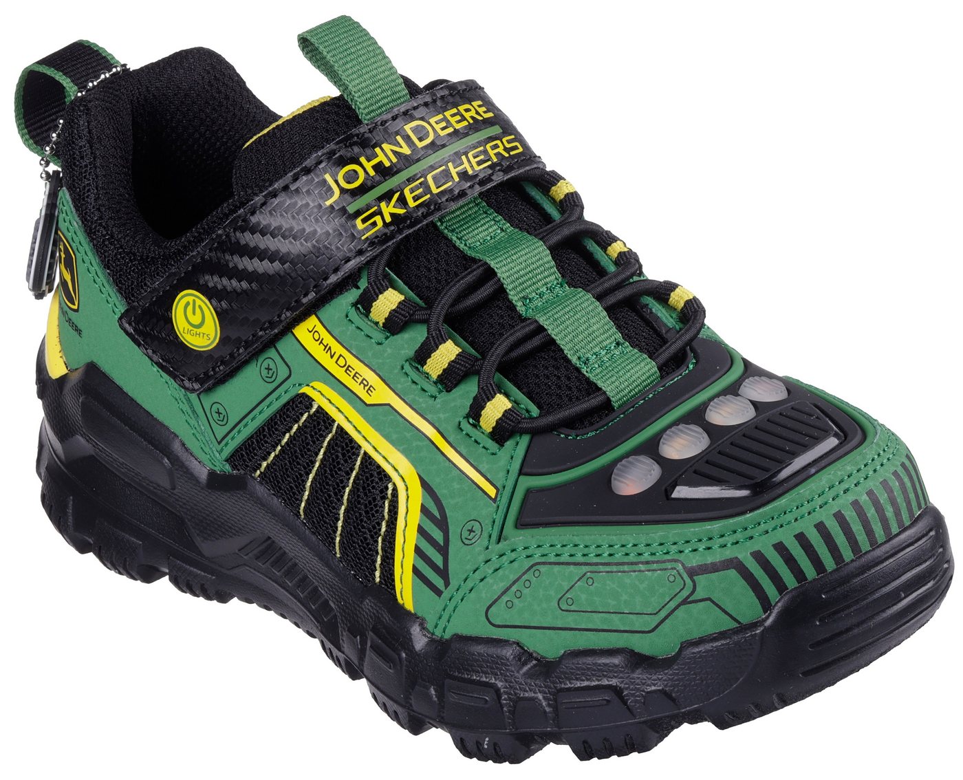 Skechers ADVENTURE TRACK - JOHN DEERE Sneaker, Klettschuh im John Deere Design, Größenschablone zum Download