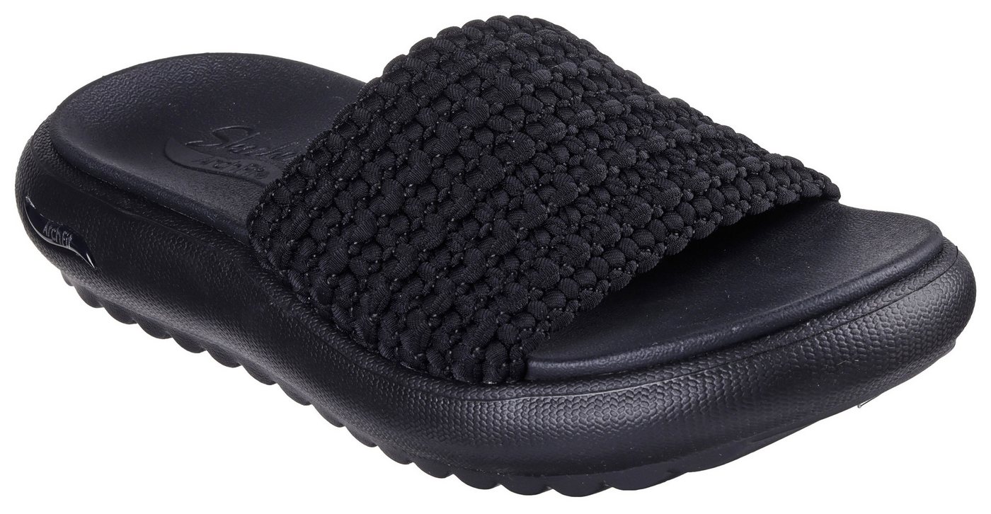 Skechers ARCH FIT CLOUD-OH SHE PRETTY Pantolette, Strandschuh, Badeschuh, Pool Slides mit ArchFit-Funktion