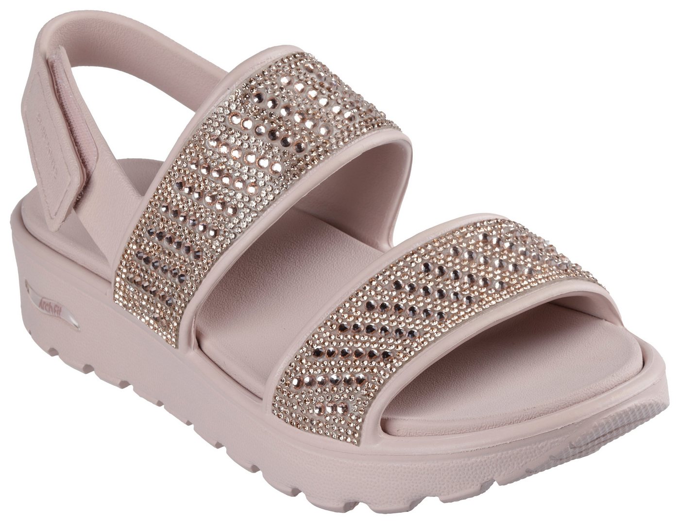 Skechers ARCH FIT FOOTSTEPS-ENCHANT Sandale mit Luxe Foam