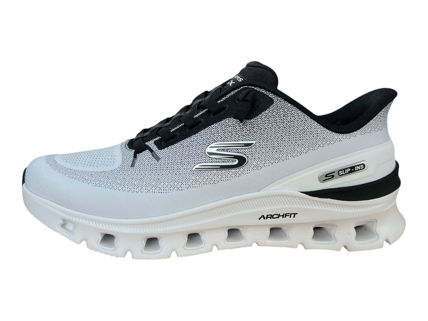 Skechers ARCH FIT GLIDE-STEP PRO SLIP-INS 233110/WBK white black Slipper