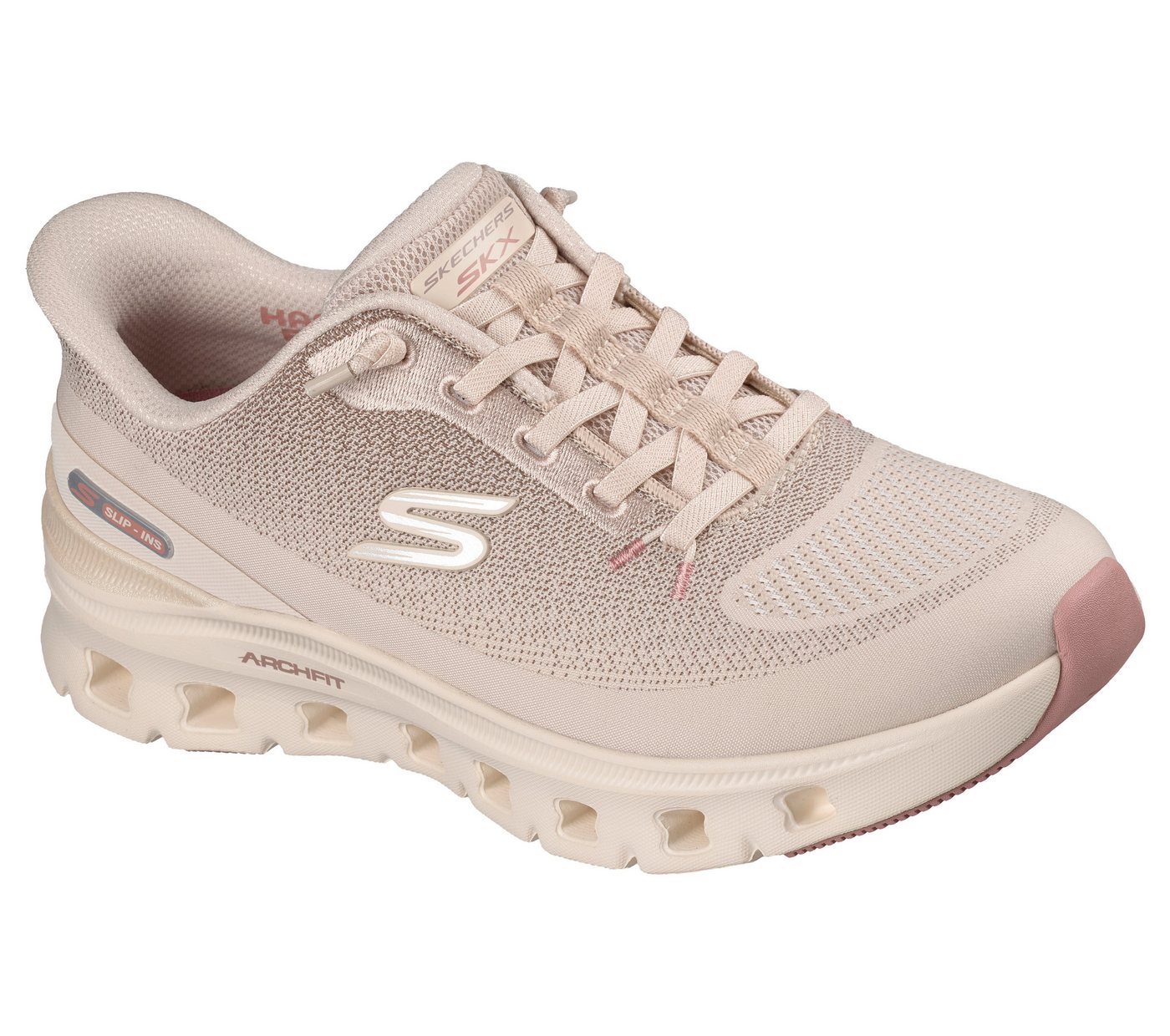 Skechers ARCH FIT GLIDE-STEP PRO Slip-On Sneaker Freizeitschuh, Halbschuh, Slipper mit komfortabler ArchFit-Dämpfung