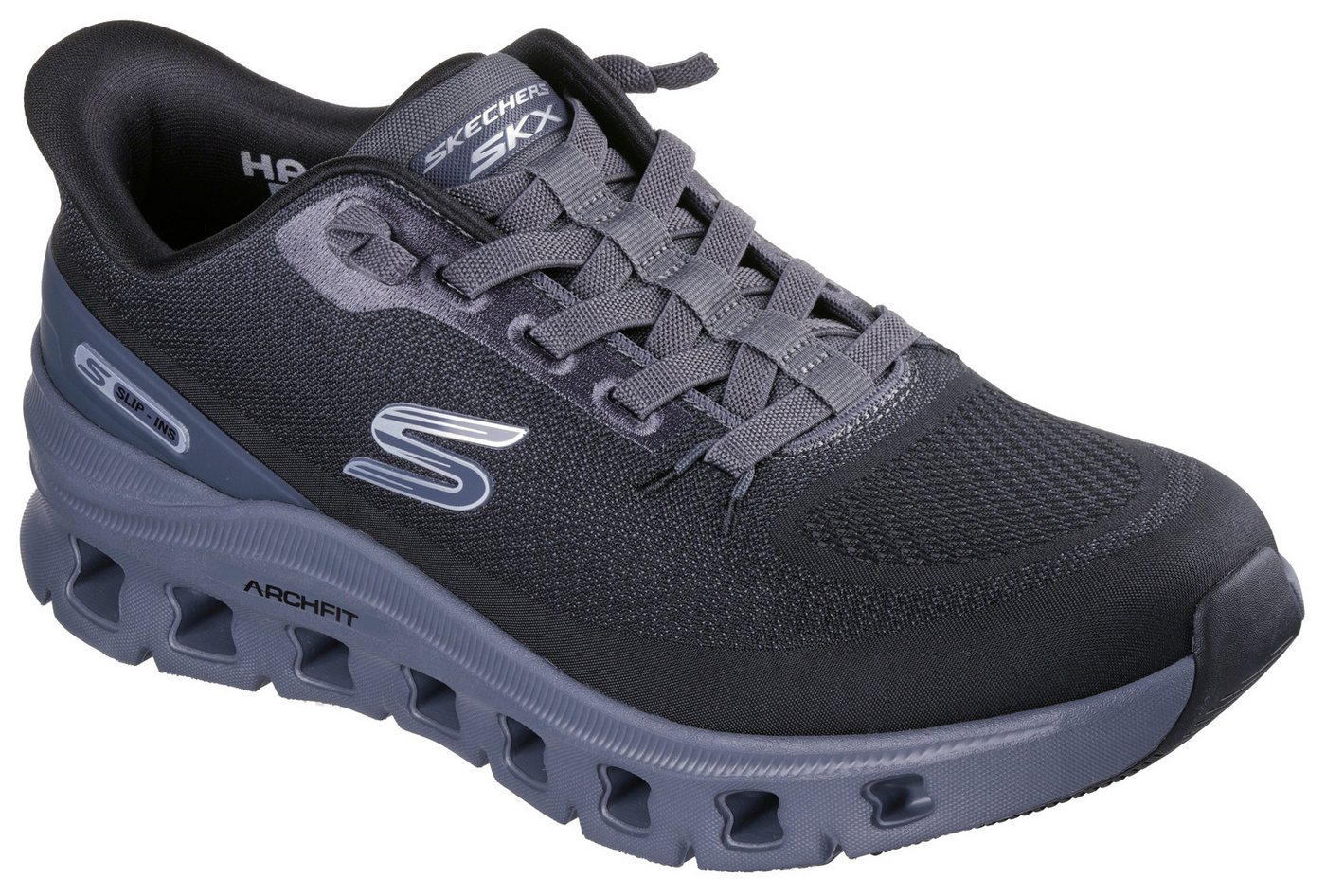 Skechers ARCH FIT GLIDE-STEP PRO Slip-On Sneaker Trainingsschuh, Laufschuh mit Glide-Step Sohle