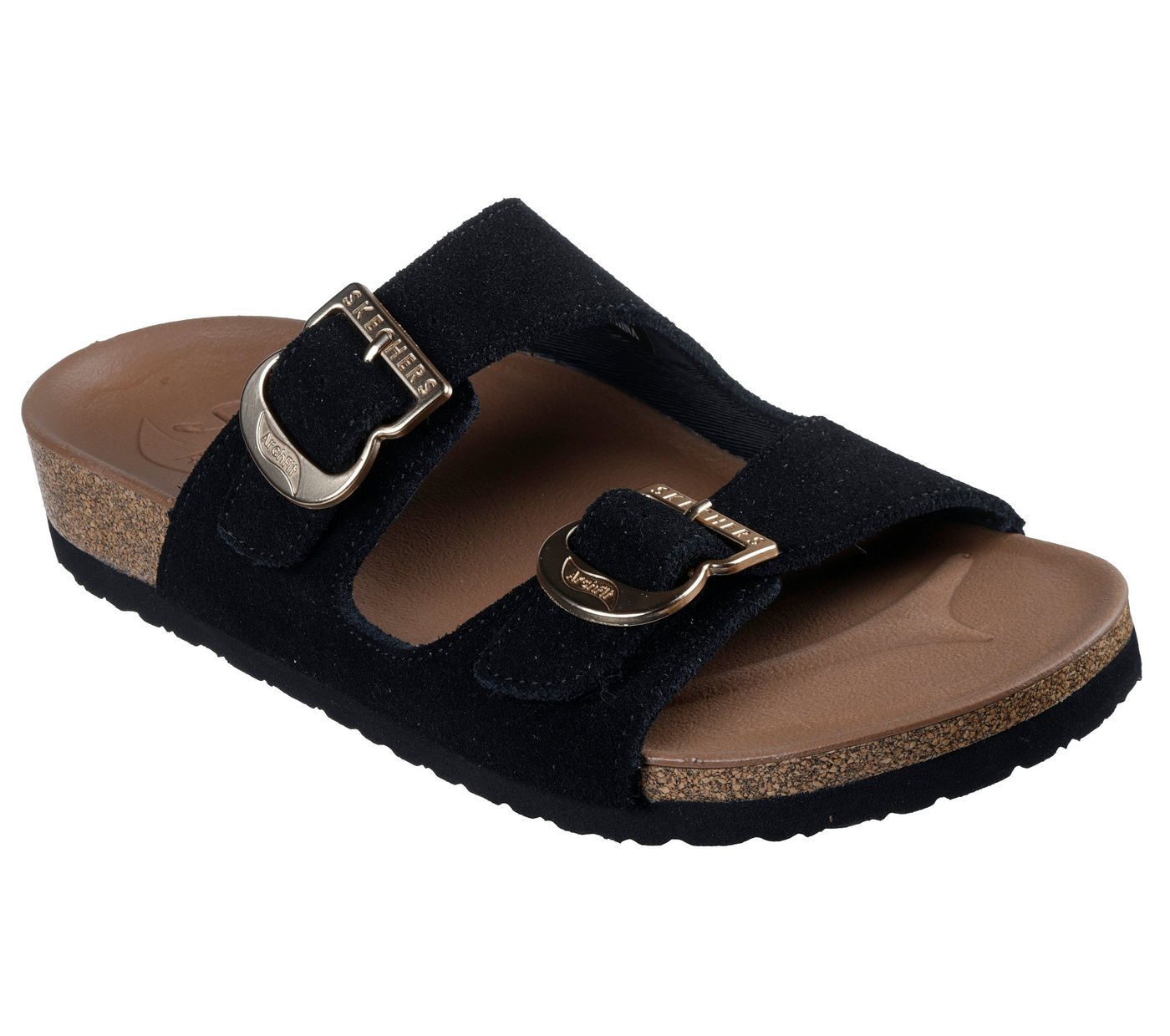 Skechers ARCH FIT GRANOLA-BOHO CHIC Pantolette Sommerschuh, Strandschuh, Hausschuh, Sandale mit Luxe Foam Fußbett