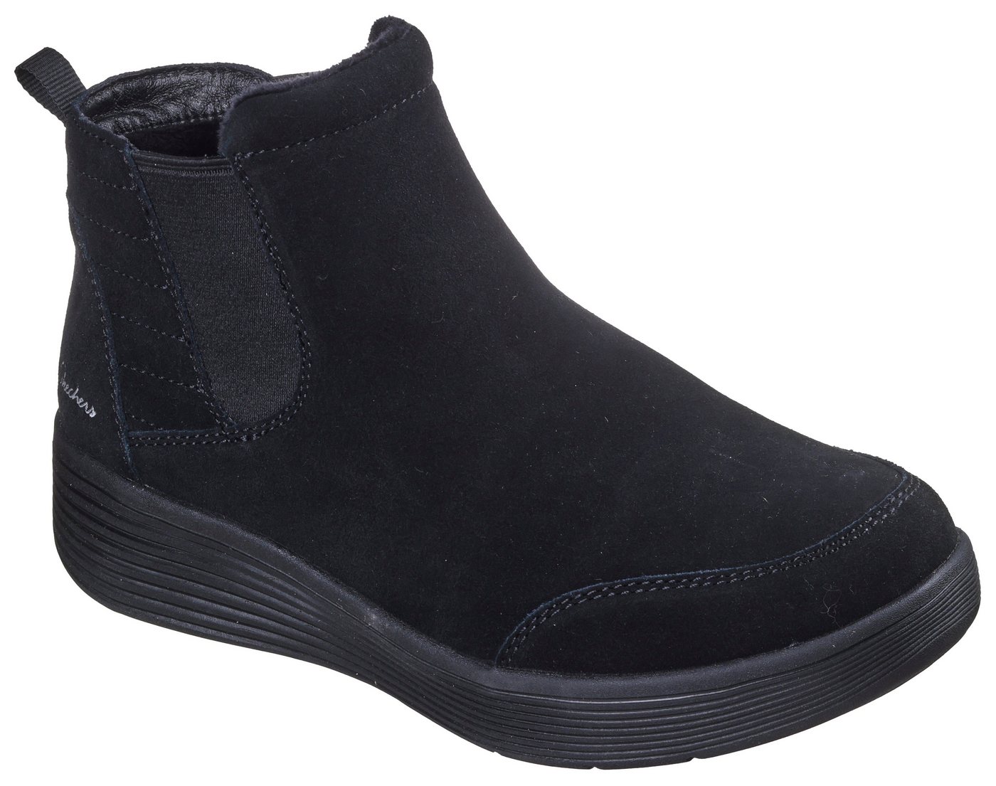 Skechers ARCH FIT LAGUNA Chelseaboots Chelseaboots, Winterboots mit bequemen Relaxed Fit (schwarz)