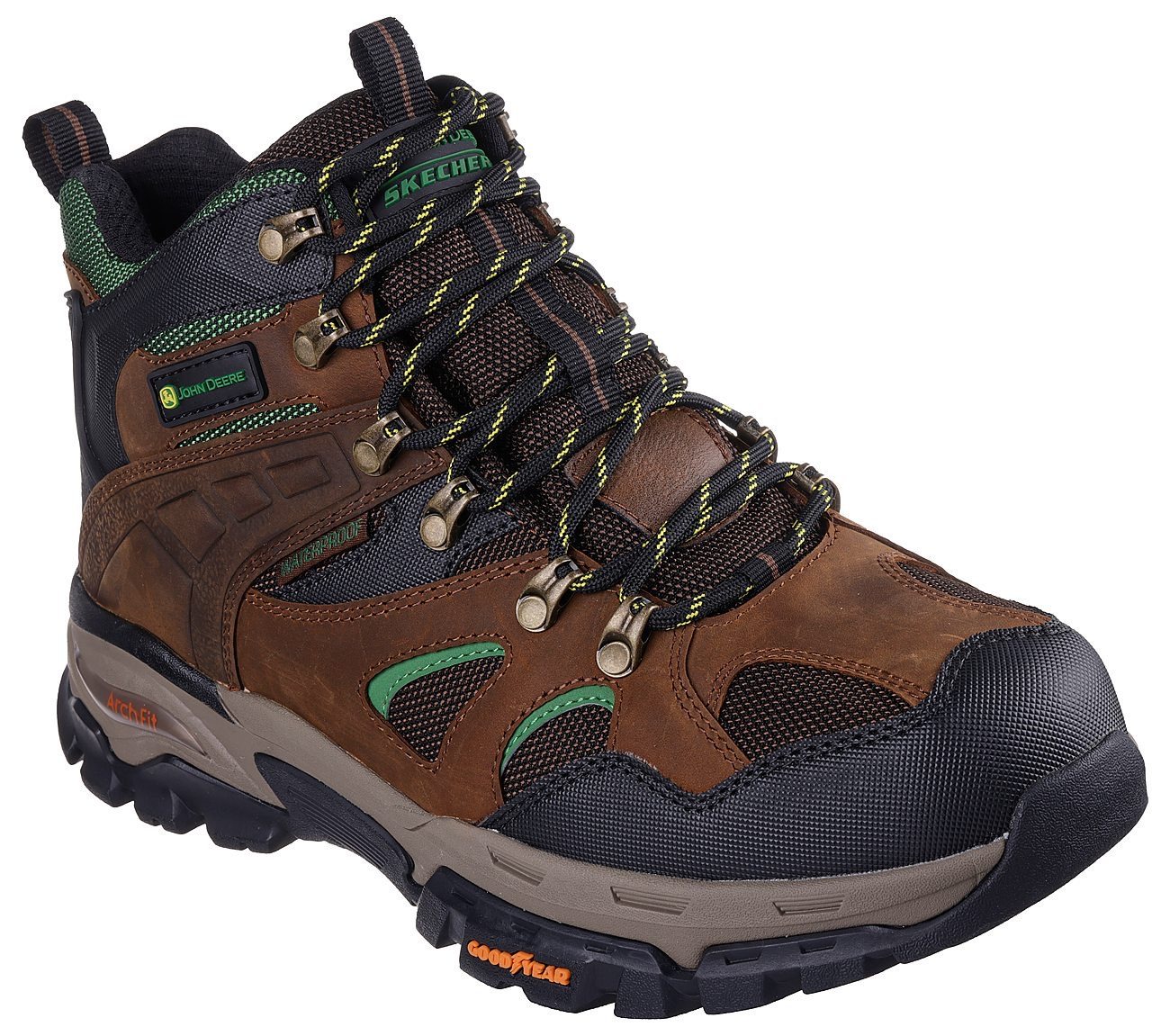 Skechers ARCH FIT TARVER JOHN DEERE-LOADER Schnürstiefel Boots mit John Deere Harvester Collaboration