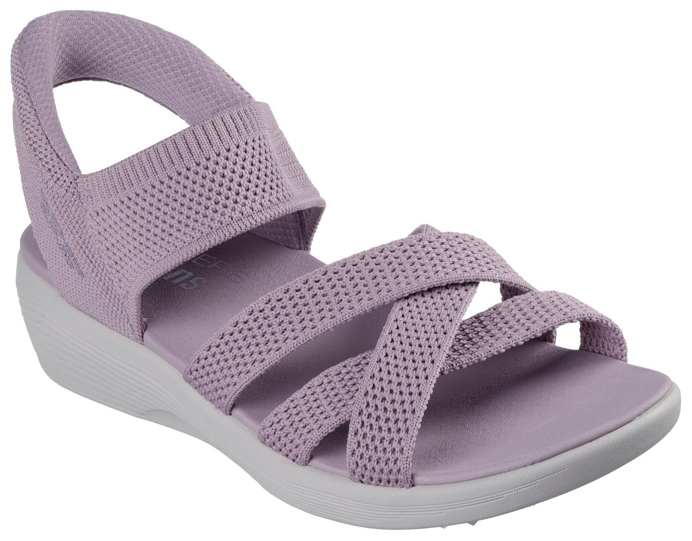 Skechers ARYA Keilsandalette, Freizeitschuh, Sandale in veganer Verarbeitung