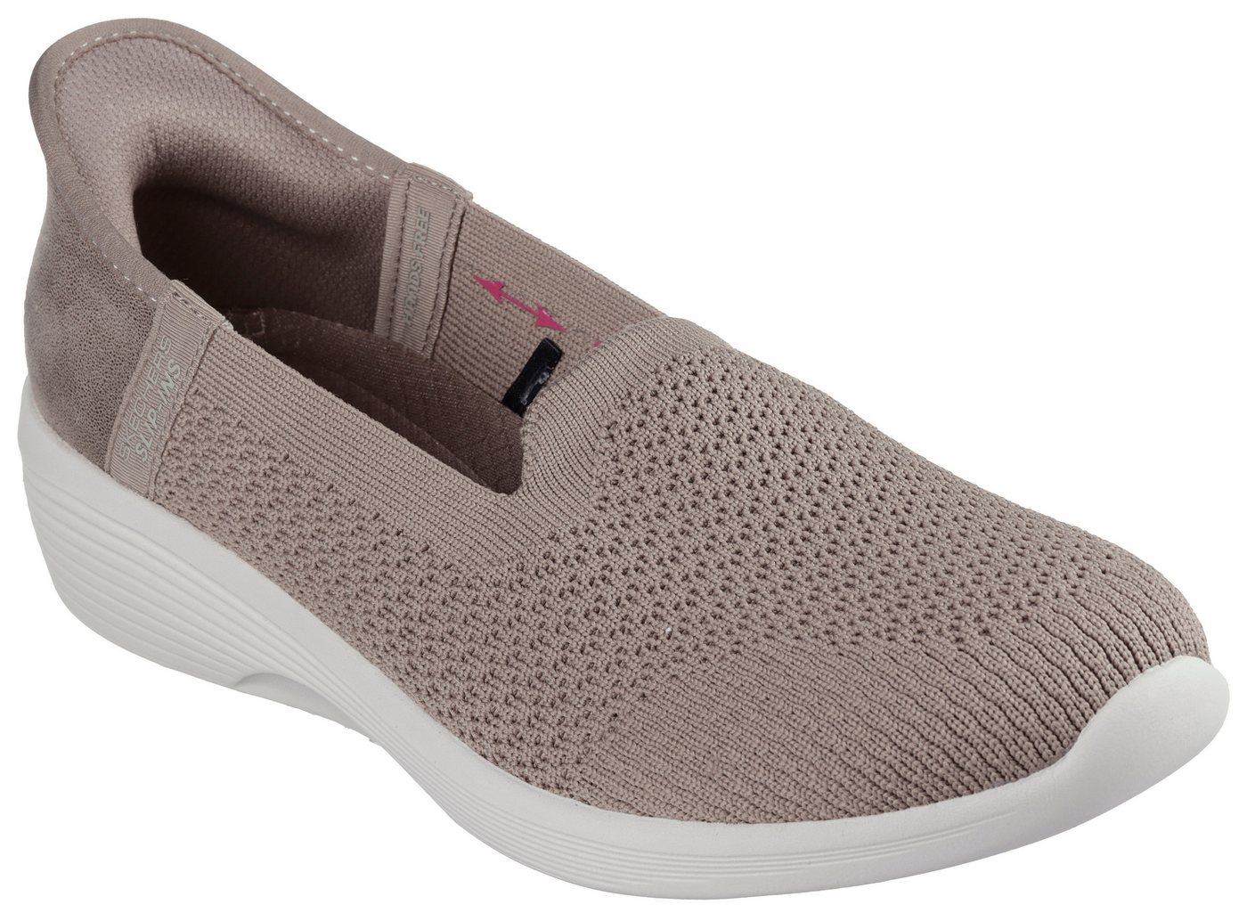 Skechers ARYA-SWEET VOICE Slip-On Sneaker, Slipper, Reha Schuh mit Handsfree Slip-ins Funktion