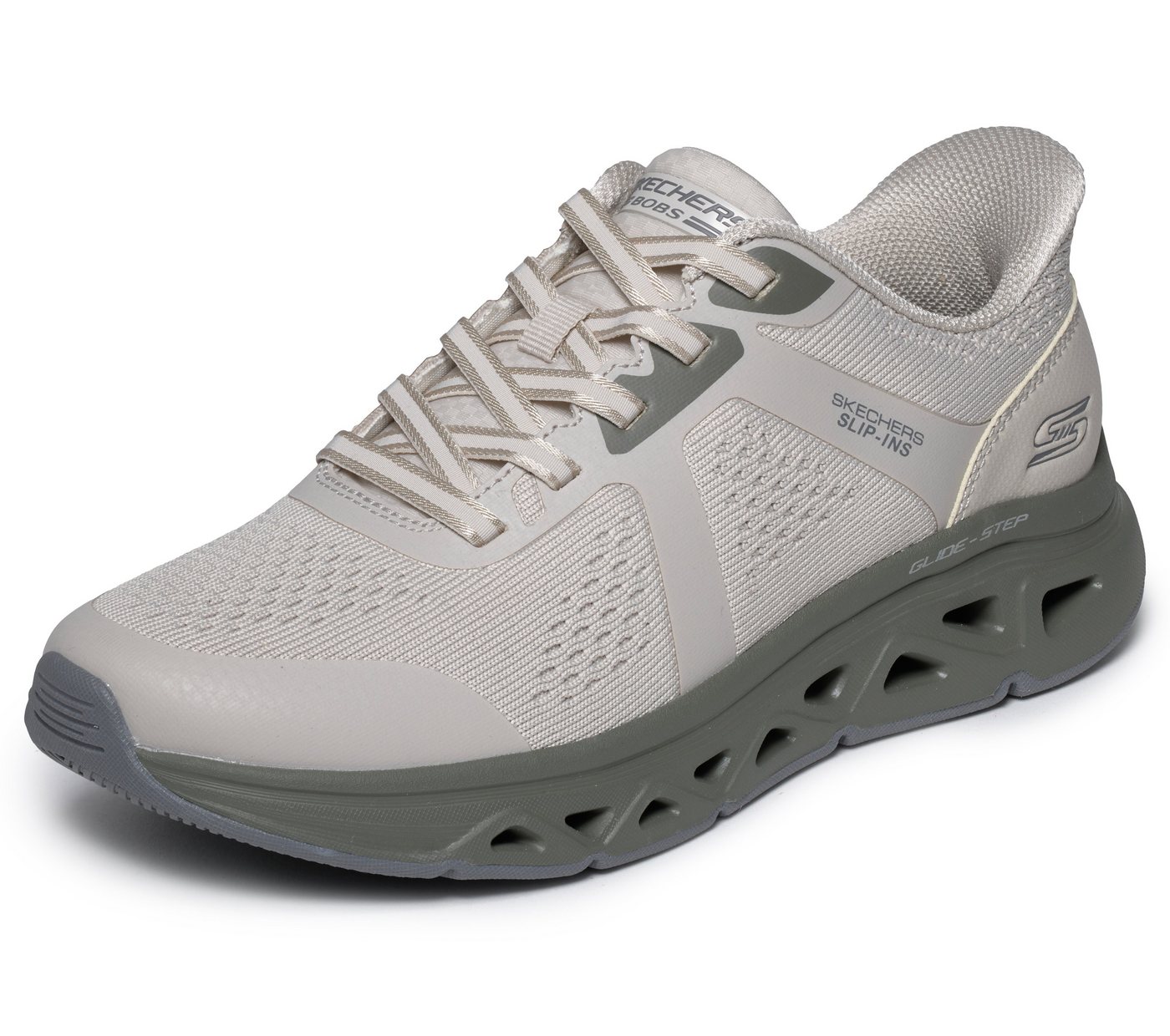 Skechers BOBS ARC WAVES REMIX Slip-On Sneaker Slipper, Schlupfschuh, Halbschuh, Freizeitsneaker mit Memory Foam