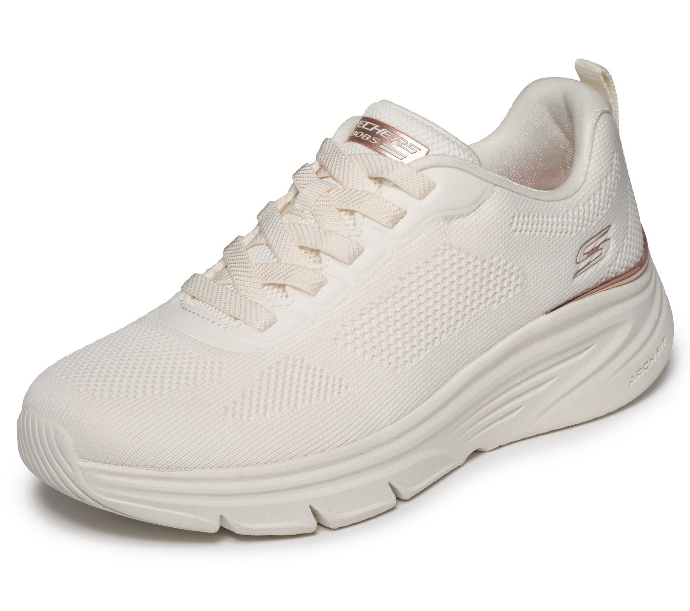 Skechers BOBS ARCH FIT ELEV8 VEGAN Slip-On Sneaker Schlupfschuh, Freizeitsneaker, Halbschuh, maschinenwaschbar