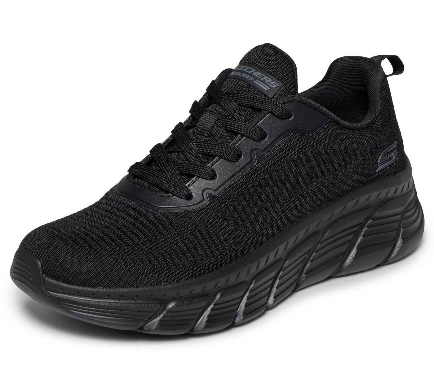 Skechers BOBS B FLEX HI-FLYING HI Sneaker, Trainingsschuh, Schnürschuh, Freizeitschuh in veganer Verarbeitung
