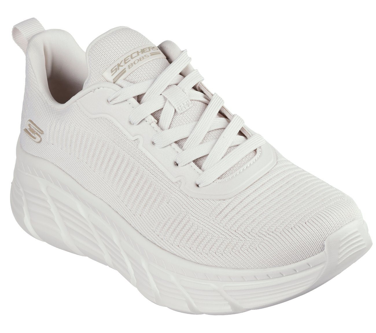 Skechers BOBS B FLEX HI-FLYING HI Sneaker, Trainingsschuh, Schnürschuh, Freizeitschuh in veganer Verarbeitung