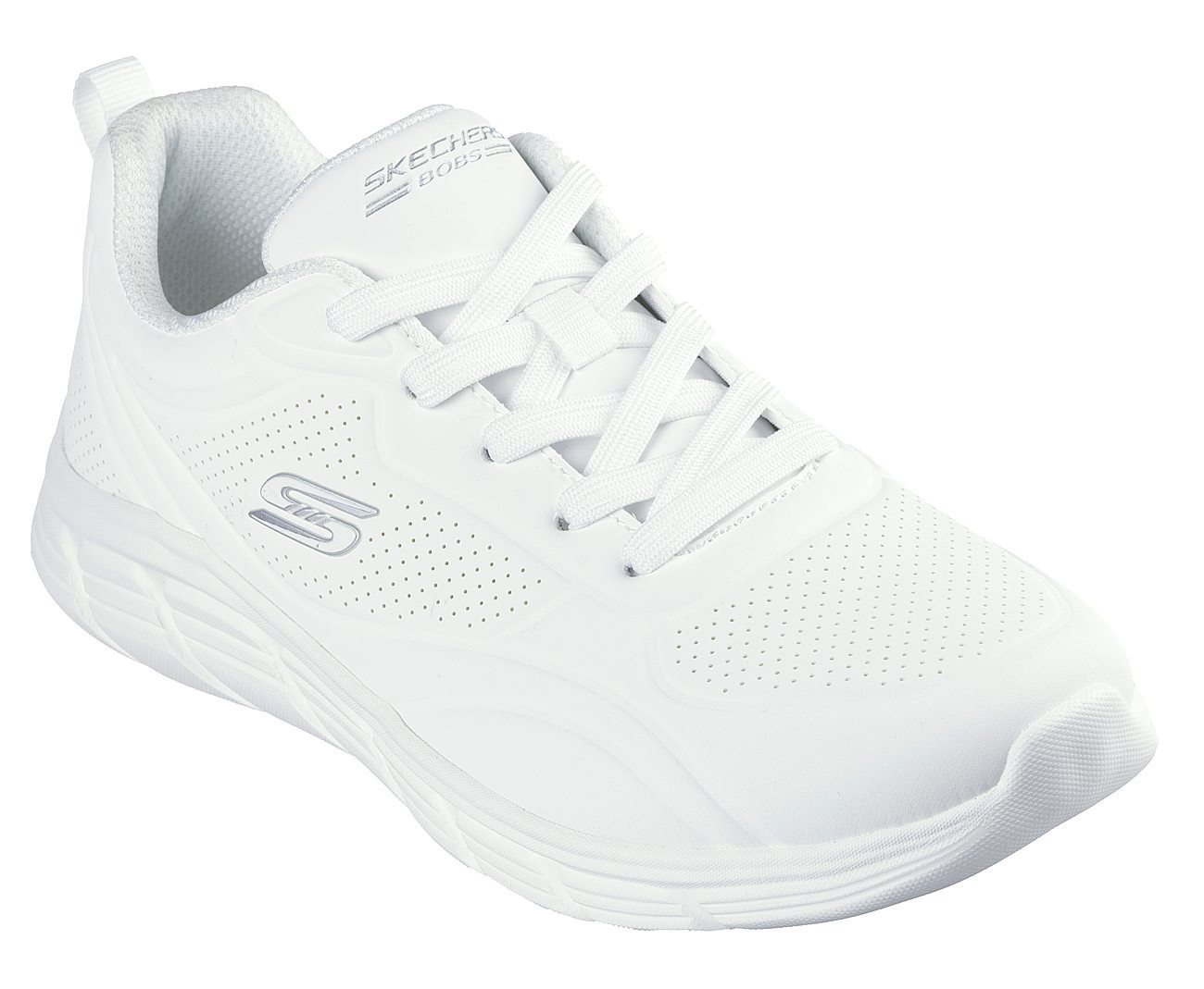 Skechers BOBS B FLEX LO Sneaker Praxisschuh, Freizeitschuh, Sportschuh mit Memory Foam (weiß)