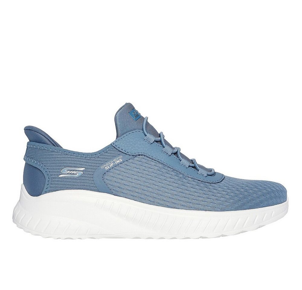 Skechers - BOBS SPORT WOMENS - Blau Slipper