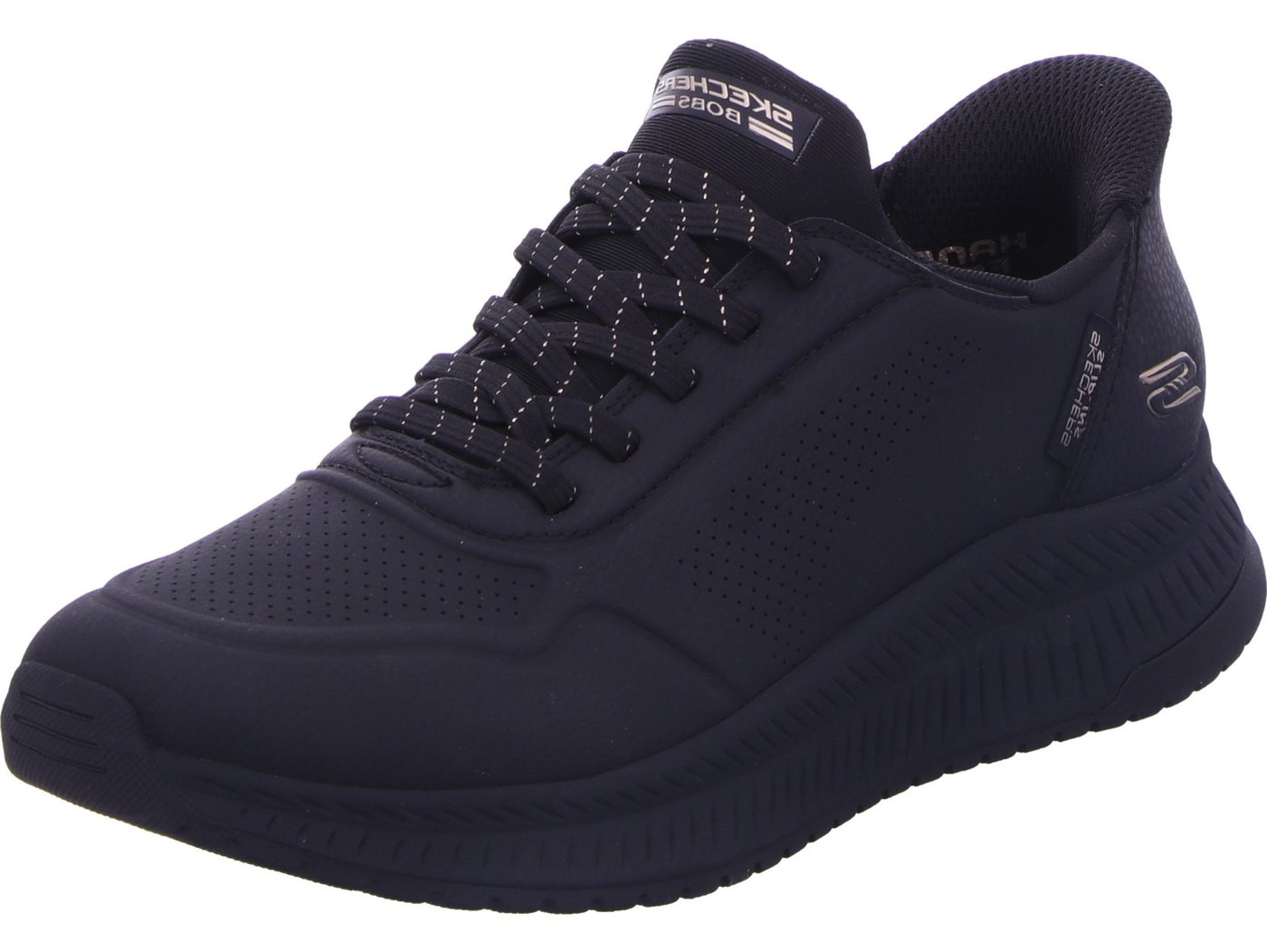 Skechers Bobs Squad 4 - KEY LOOK Slip-On Sneaker Slip-ins
