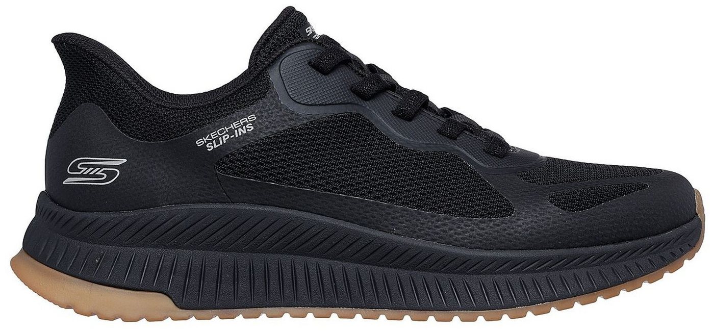 Skechers Bobs Squad 4 Slip-On Schwarz BBK Slipper