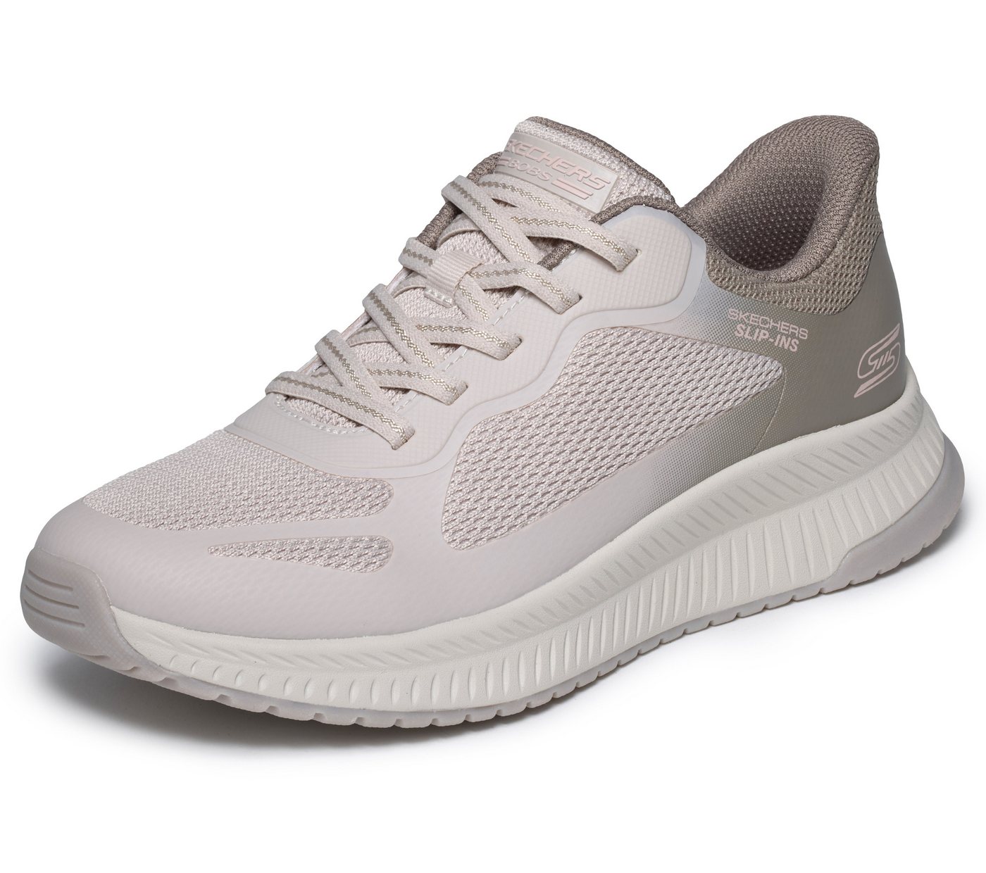 Skechers BOBS SQUAD 4 Slip-On Sneaker Slipper, Freizeitschuh, Halbschuh mit Memory Foam