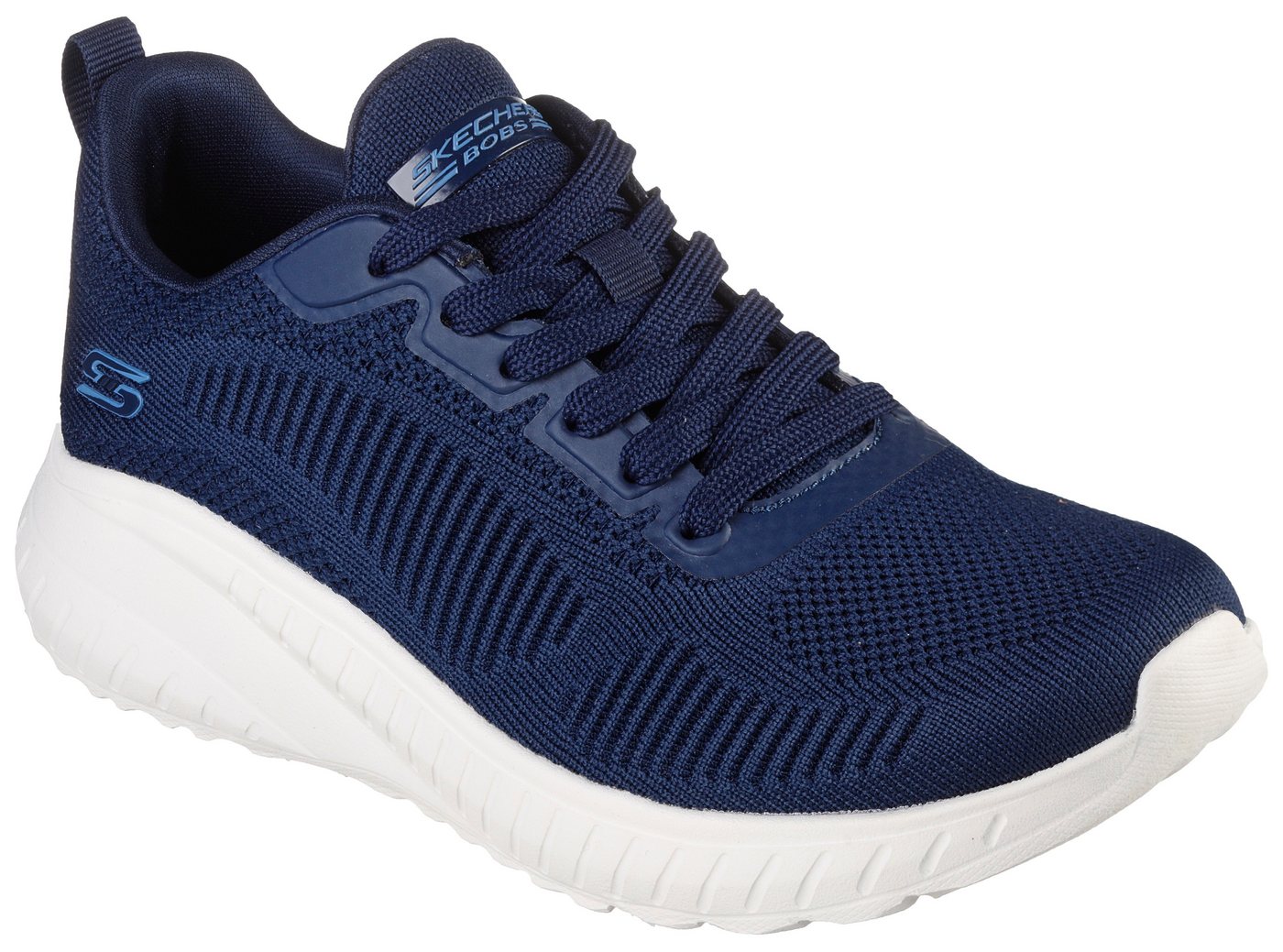 Skechers BOBS SQUAD CHAOS FACE OFF Sneaker Freizeitschuh, Halbschuh, Schnürschuh mit Komfort-Innensohle