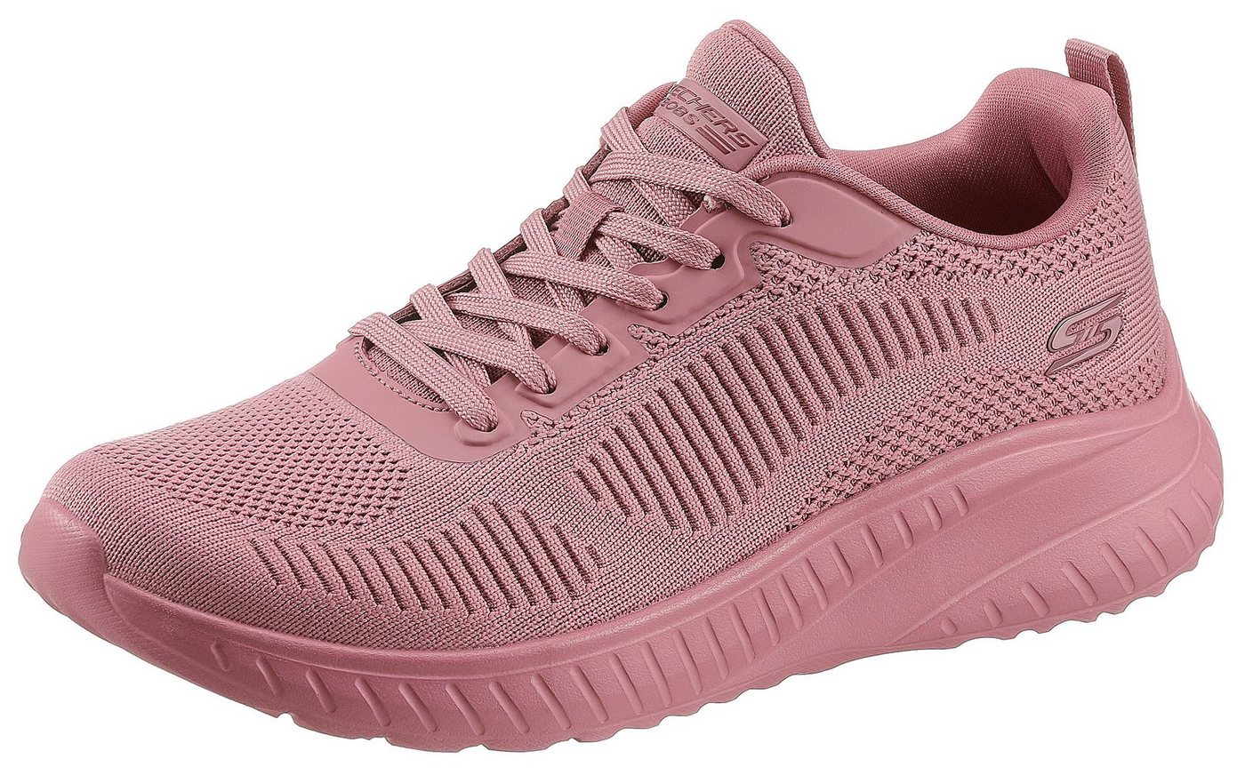 Skechers BOBS SQUAD CHAOS FACE OFF Sneaker Freizeitschuh, Halbschuh, Schnürschuh mit Komfort-Innensohle