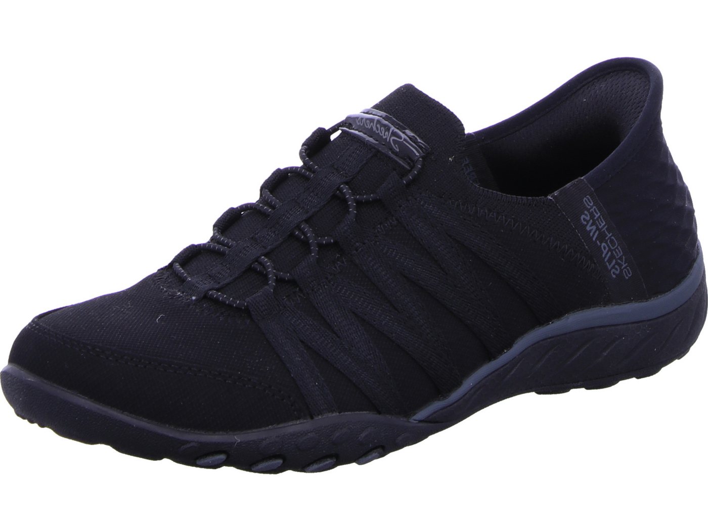 Skechers Breathe Easy-ROLL WITH ME Slipper Slip-ins, Maschinenwaschbar
