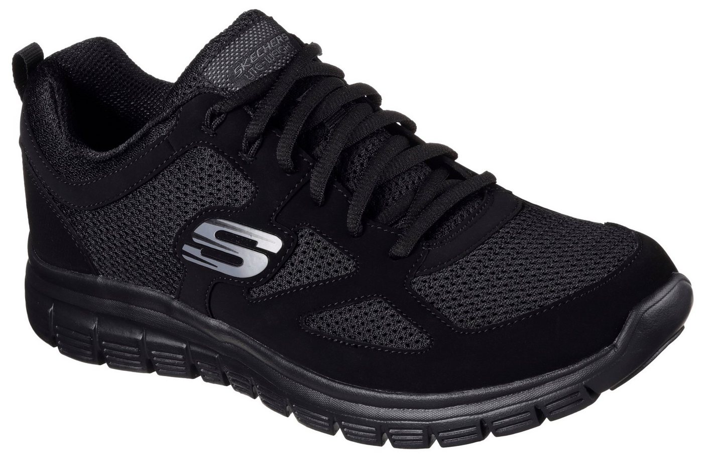 Skechers BURNS-AGOURA Sneaker Schnürschuh, Sportschuh mit Memory Foam