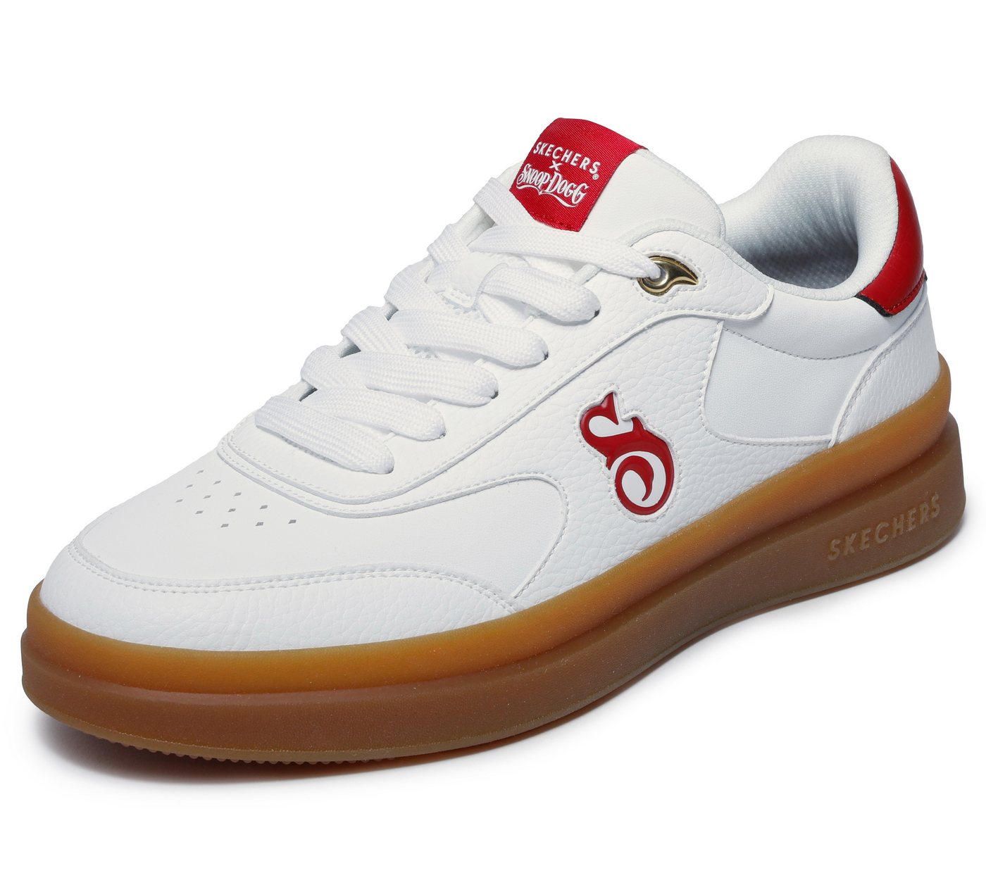 Skechers COURTSIDE-CALI DUDEZ Sneaker Snoop Dogg Schnürschuh mit Kontrastbesätzen