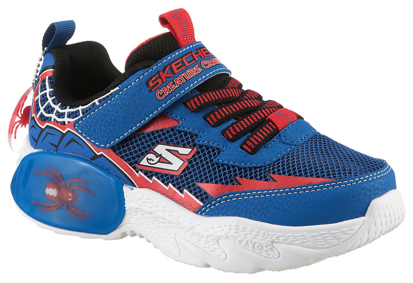 Skechers CREATURE-CRAWLERS Sneaker Klettschuh mit coolem Motiv, Größenschablone zum Download