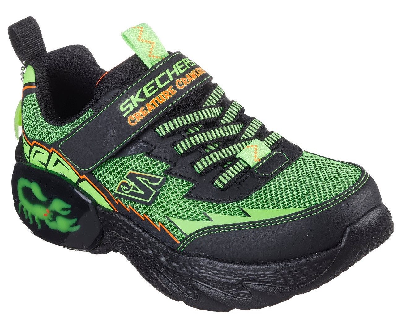 Skechers CREATURE-CRAWLERS Sneaker Klettschuh mit coolem Motiv, Größenschablone zum Download